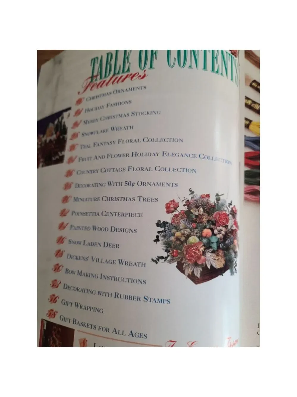 Vintage Holiday Craft Leaflets Set of 2